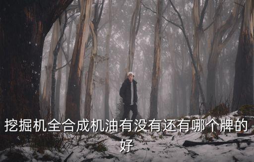 挖机用什么机油好，住友挖掘机用什么机油好