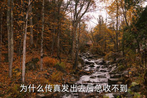 为什么传真发出去后总收不到