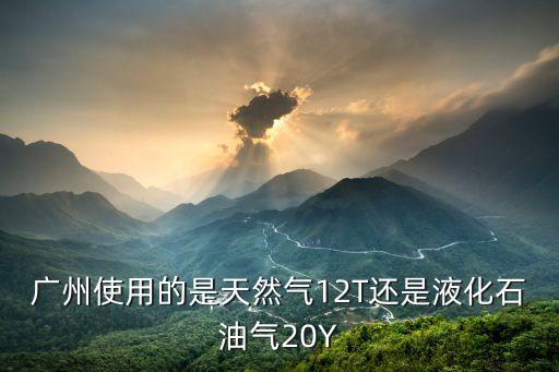 广州使用的是天然气12T还是液化石油气20Y