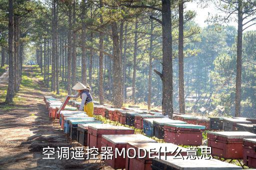 空调遥控器MODE什么意思