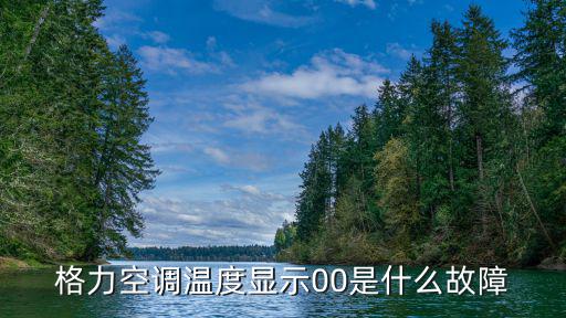 格力空调温度显示00是什么故障