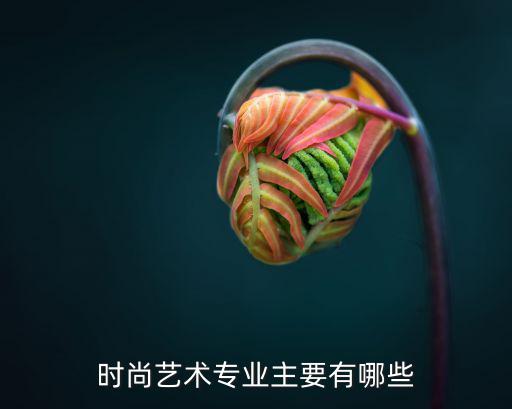 时尚艺术专业主要有哪些