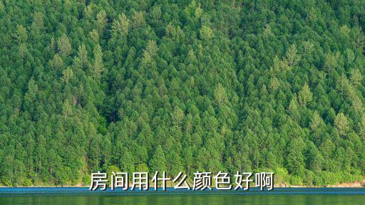房间用什么颜色好啊