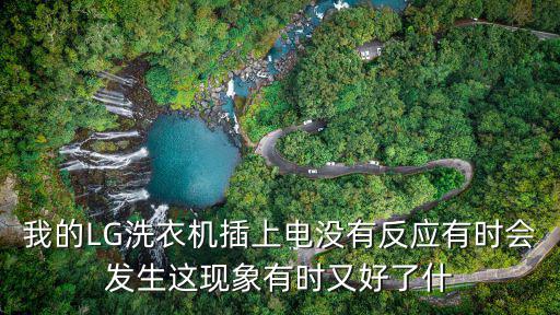 我的LG洗衣机插上电没有反应有时会发生这现象有时又好了什