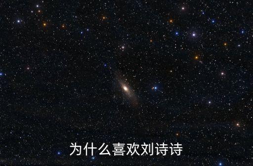 为什么喜欢刘诗诗