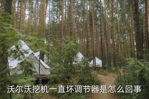 沃尔沃挖机一直坏调节器是怎么回事