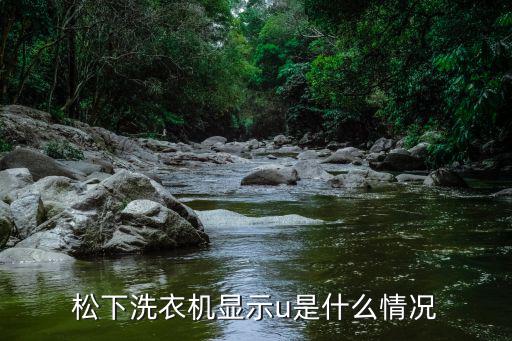 松下洗衣机显示u是什么情况