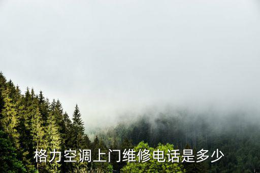格力空调上门维修电话是多少