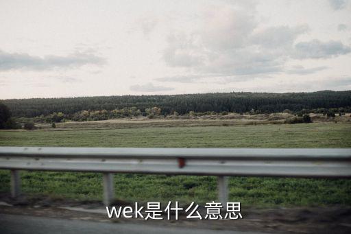 花草在时尚圈有什么用，wek是什么意思