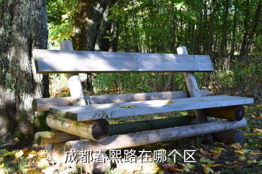 成都春熙路在哪个区