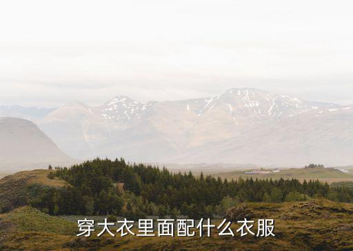 穿大衣里面配什么衣服