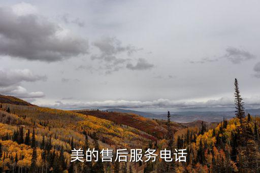 美的售后服务电话