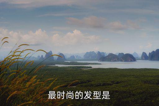 最时尚的发型是
