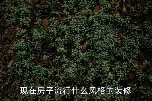 什么样的家装最潮时尚，2020年最流行什么装修风格