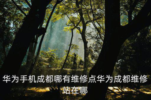 华为手机成都哪有维修点华为成都维修站在哪