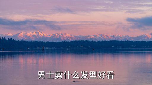 男士剪什么发型好看