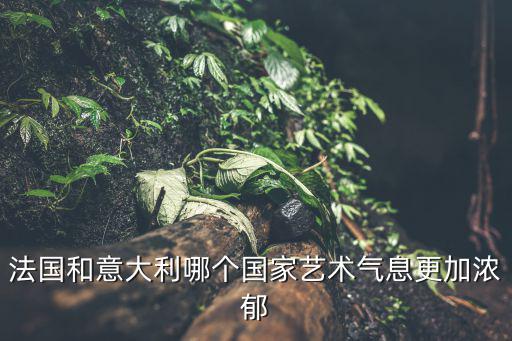 法国和意大利哪个国家艺术气息更加浓郁