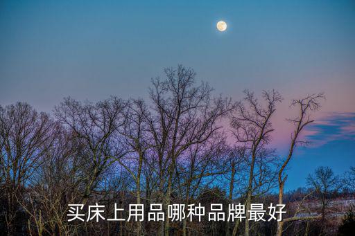 买床上用品哪种品牌最好