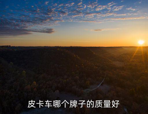 皮卡车哪个牌子的质量好