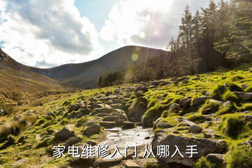 家电维修入门 从哪入手