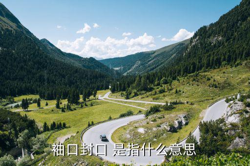袖口封口 是指什么意思