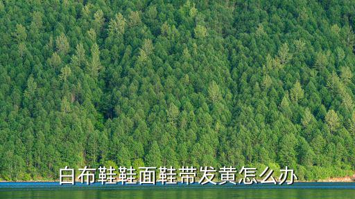 白布鞋鞋面鞋带发黄怎么办