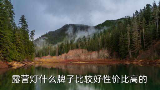 露营灯什么牌子比较好性价比高的
