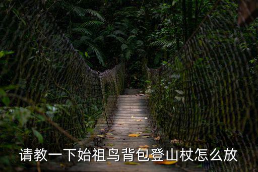 户外背包登山杖冰镐怎么放，请教一下始祖鸟背包登山杖怎么放