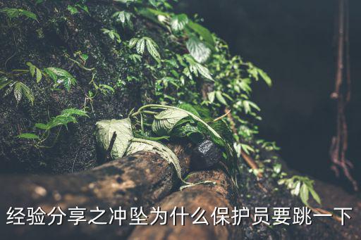 什么叫冲坠，经验分享之冲坠为什么保护员要跳一下