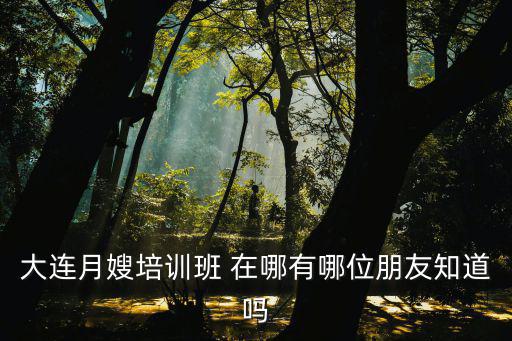 大连哪里有育婴师培训班，大连育婴师哪有培训价格合理一些的