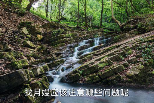找月嫂应该注意哪些问题呢