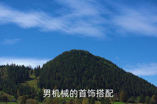 男机械的首饰搭配
