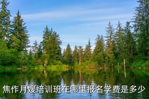 焦作月嫂培训班在哪里报名学费是多少