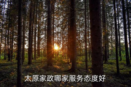 太原家政哪家服务态度好