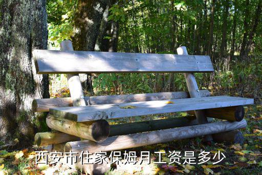 西安市住家保姆月工资是多少