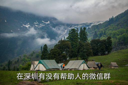 深圳保姆微信群有哪些，微信保姆群上看见招聘工作的