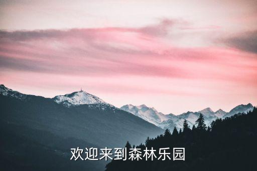 欢迎来到森林乐园