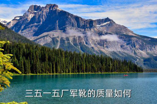 三五一五厂军靴的质量如何
