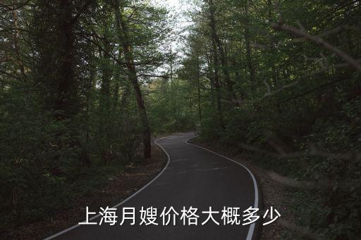 上海月嫂价格大概多少