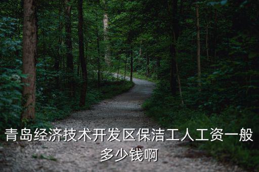 青岛经济技术开发区保洁工人工资一般多少钱啊