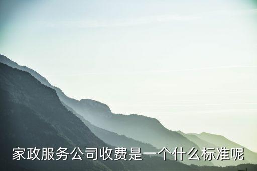 注册家政公司多少钱，现在开一间家政服务公司大概要多少钱