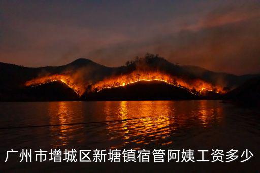 广州市增城区新塘镇宿管阿姨工资多少