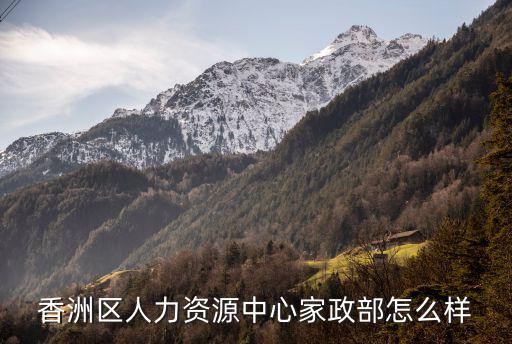 中心家政服务部怎么样，入家政服务中心做觉得怎么样