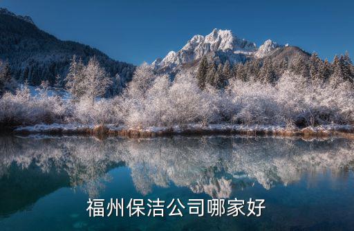 福州洁丽家政怎么样，福州保洁公司哪家好