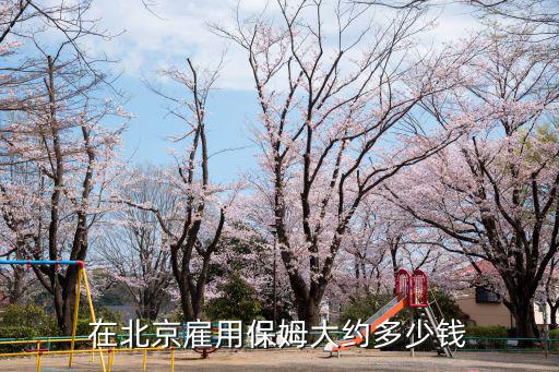 在北京雇用保姆大约多少钱