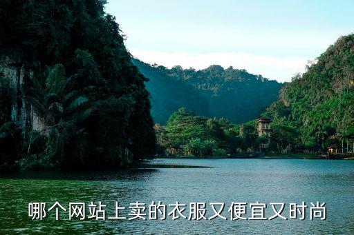 哪个网站卖衣服时尚些，什么网页有最 时尚的衣服