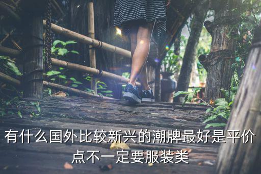 有什么国外比较新兴的潮牌最好是平价点不一定要服装类