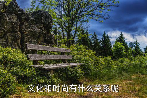 文化和时尚有什么关系呢