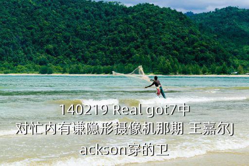 王嘉尔的时尚品牌是什么，140219 Real got7中对忙内有谦隐形摄像机那期 王嘉尔Jackson穿的卫