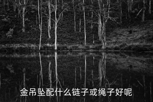金吊坠配什么链子或绳子好呢